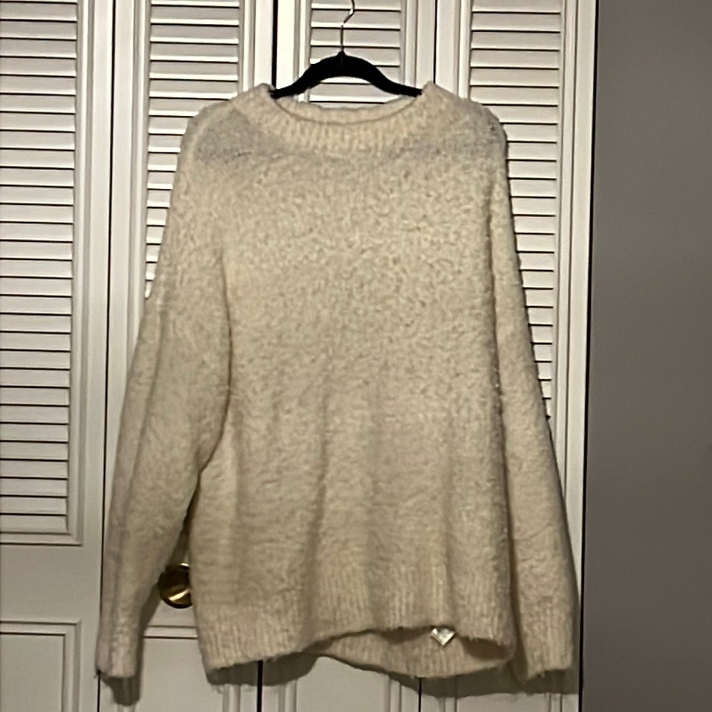 Women’s teddy material sweater
